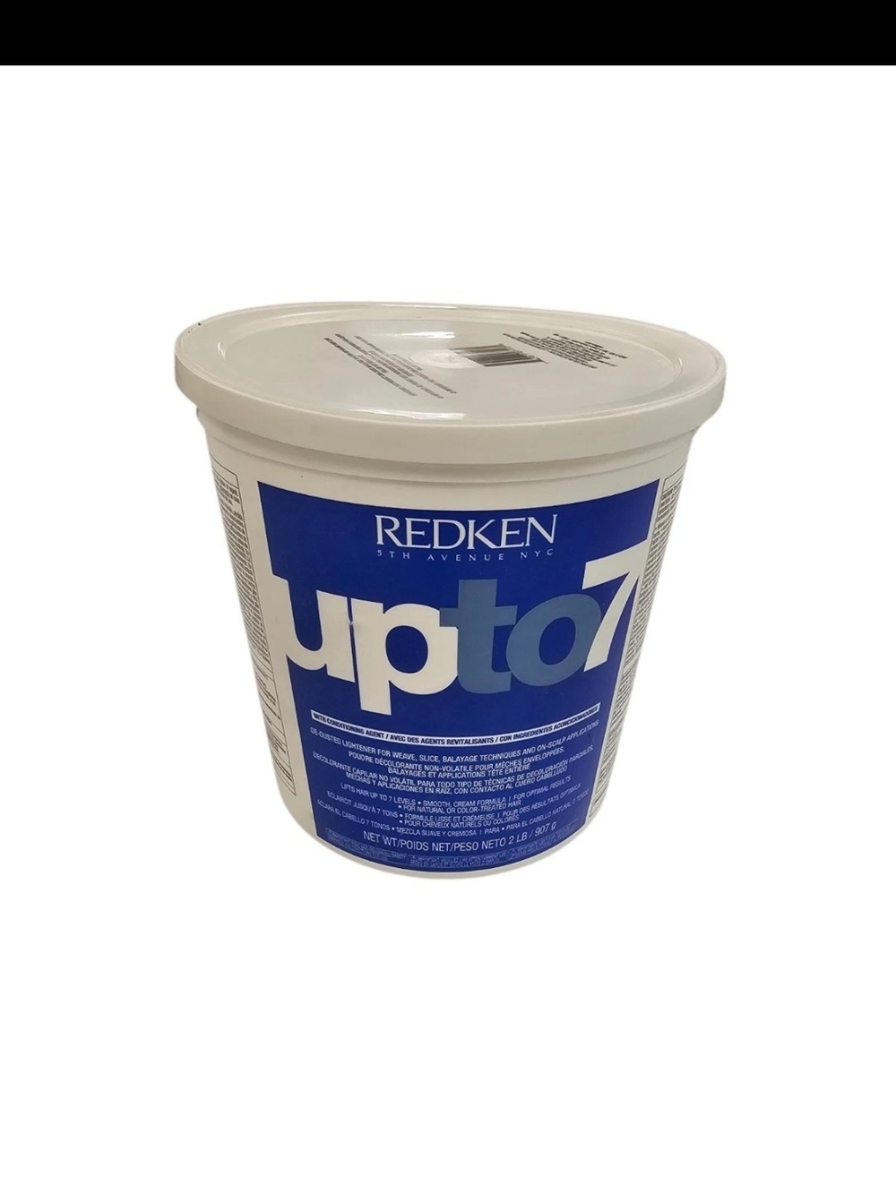 Redken Up To 7 Hair Lightener De-Dusted 40oz new bags with an ectra partial bag